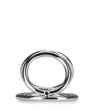 Load image into Gallery viewer, Holdy stainless steel triple cock ring