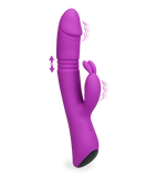 Holiday thrusting rabbit vibrator