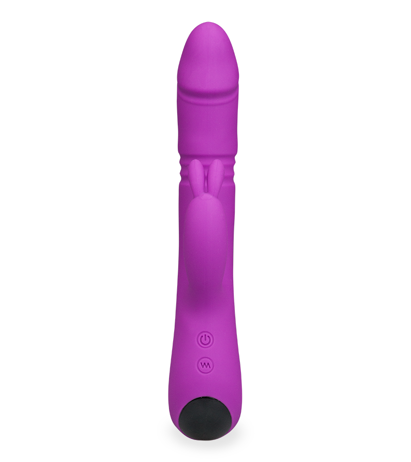 Holiday thrusting rabbit vibrator