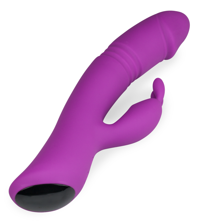 Holiday thrusting rabbit vibrator