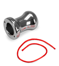 Load image into Gallery viewer, Hollow anal plug with withdrawal string