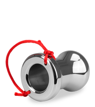Load image into Gallery viewer, Hollow anal plug with withdrawal string