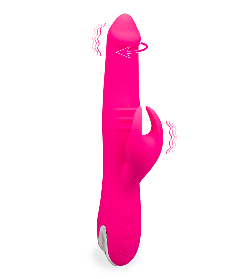 Holy Fork 360° rabbit vibrator