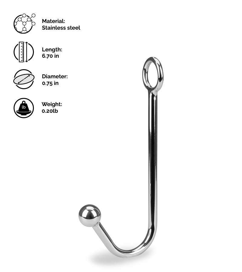 Hooky small anal hook