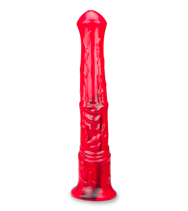 Horse suction cup animal dildo