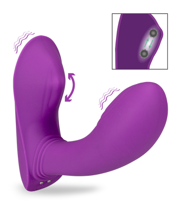 Hound clitoris and G-spot stimulator