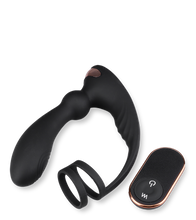 Load image into Gallery viewer, Hutter prostate massager with cock ring