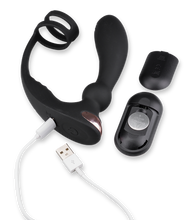 Load image into Gallery viewer, Hutter prostate massager with cock ring