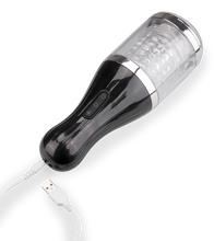 Load image into Gallery viewer, Huzzah rotating masturbator with audio feature