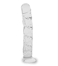 Load image into Gallery viewer, Icey glass dildo