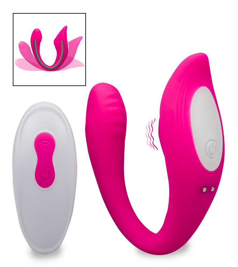 Idol remote control clitoris and G-spot stimulator