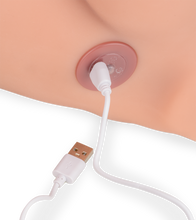 Load image into Gallery viewer, Inaya trans sex torso with anus and vibrating thrusting penis 22.00 lb