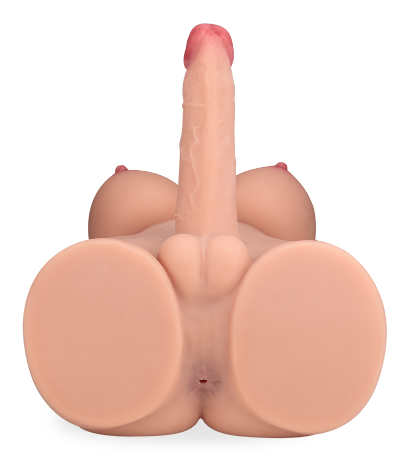 Inaya trans sex torso with anus and vibrating thrusting penis 22.00 lb