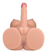 Load image into Gallery viewer, Inaya trans sex torso with anus and vibrating thrusting penis 22.00 lb