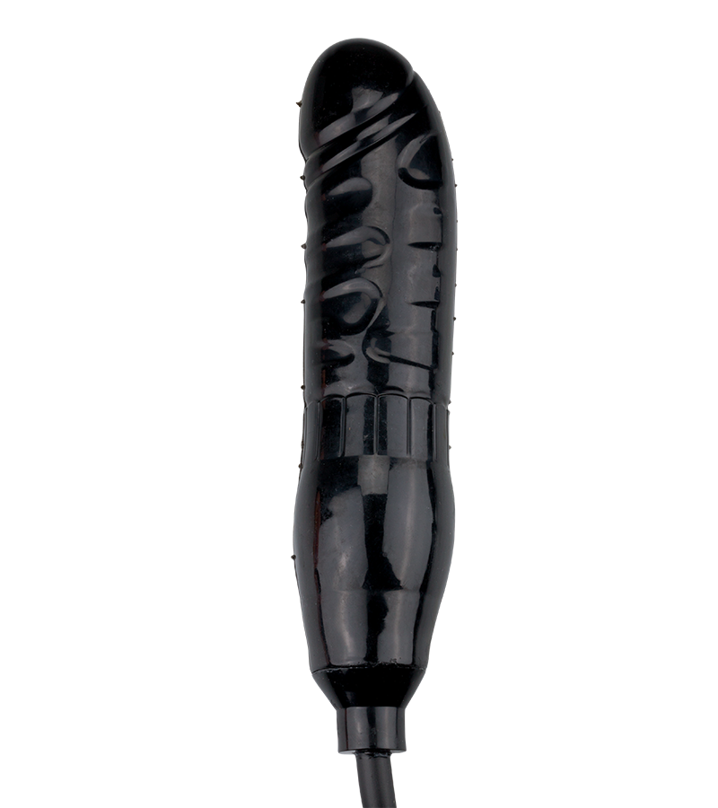 Inflatable anal dildo