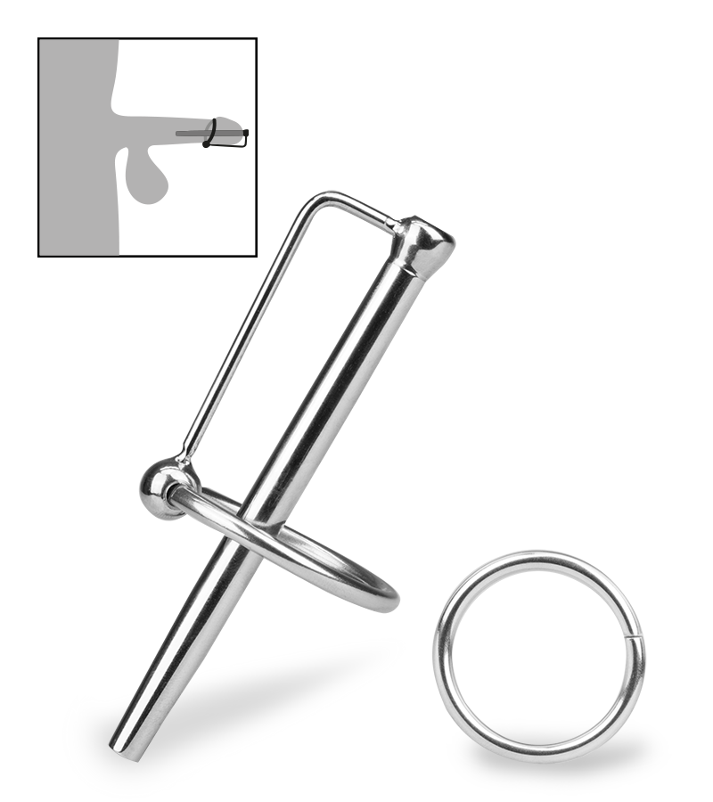 Ingenuity hollow penis plug