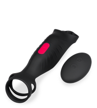 Load image into Gallery viewer, Intensify vibrating penis sleeve 9 modes