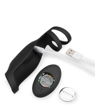 Load image into Gallery viewer, Intensify vibrating penis sleeve 9 modes