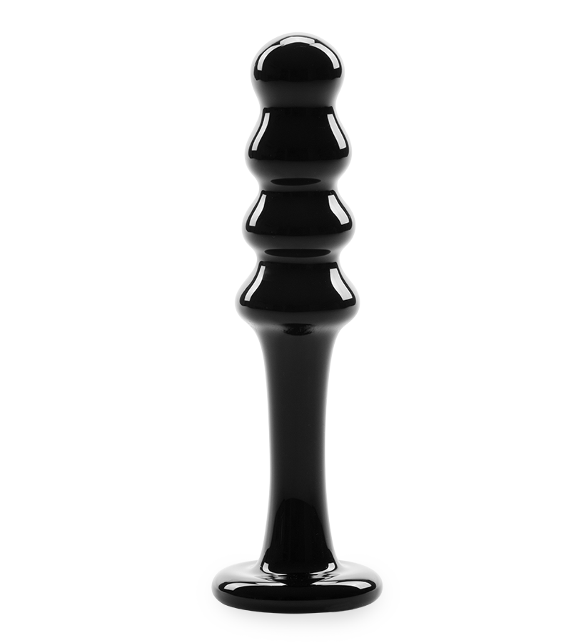 Invader glass butt plug