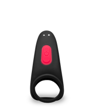 Load image into Gallery viewer, Jazz remote control vibrating double cock ring