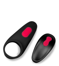 Load image into Gallery viewer, Jazz remote control vibrating double cock ring