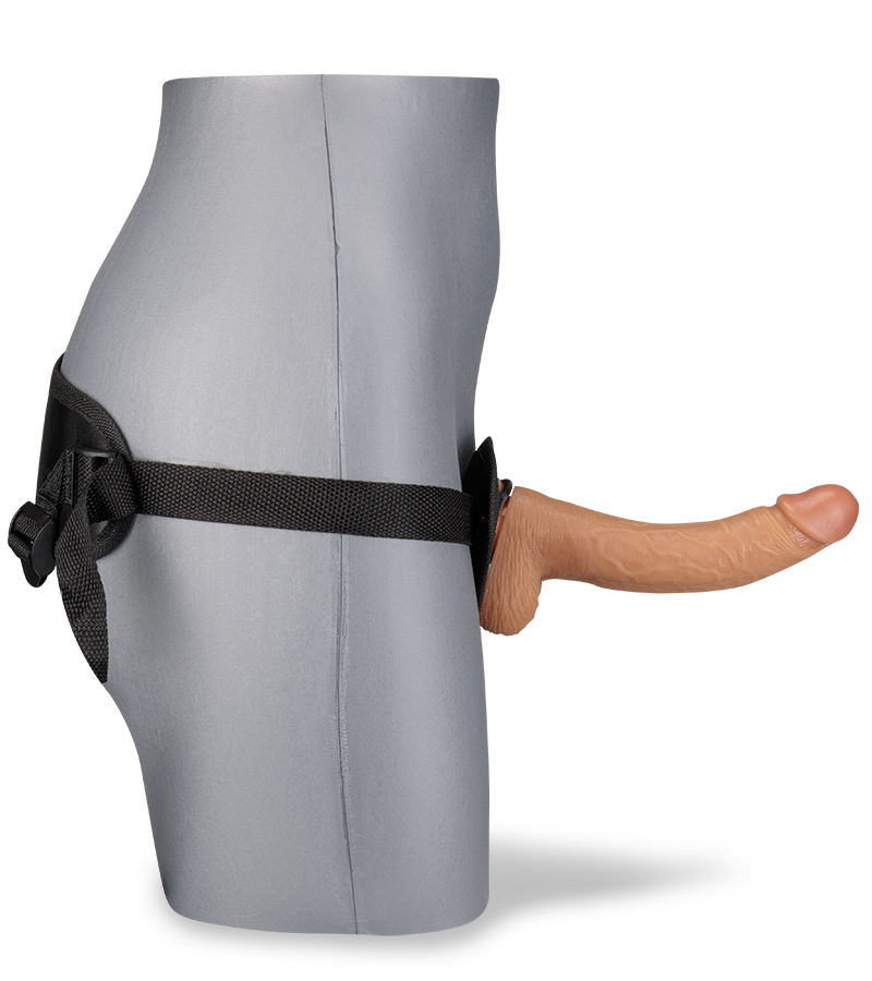 Jessy vibrating strap-on dildo