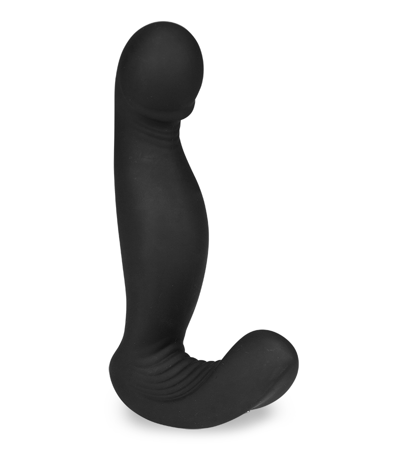 Jiggle vibrating and rotating prostate stimulator