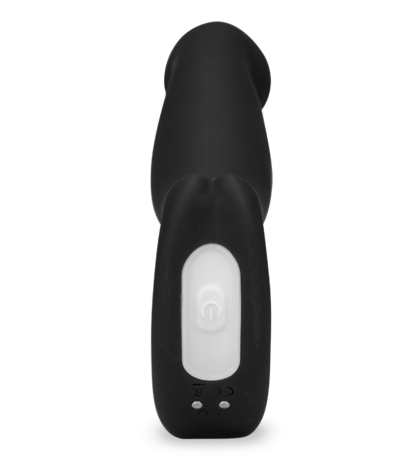 Jiggle vibrating and rotating prostate stimulator