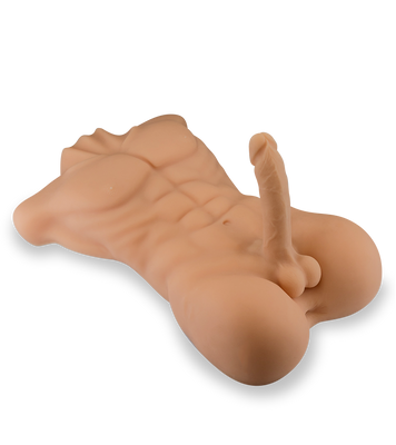 Jonathan realistic male sex torso with penis and anus
