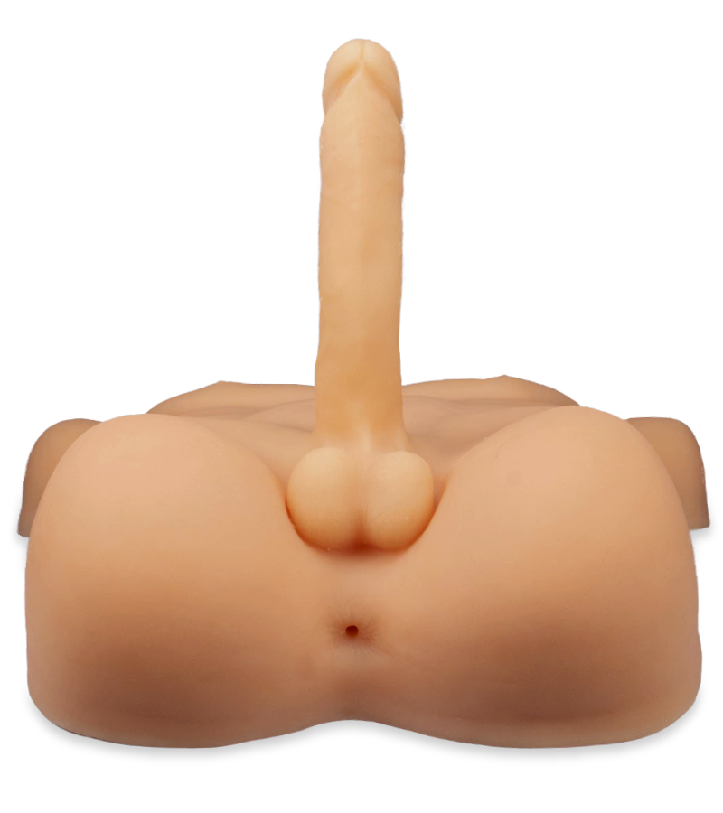 Jonathan realistic male sex torso with penis and anus