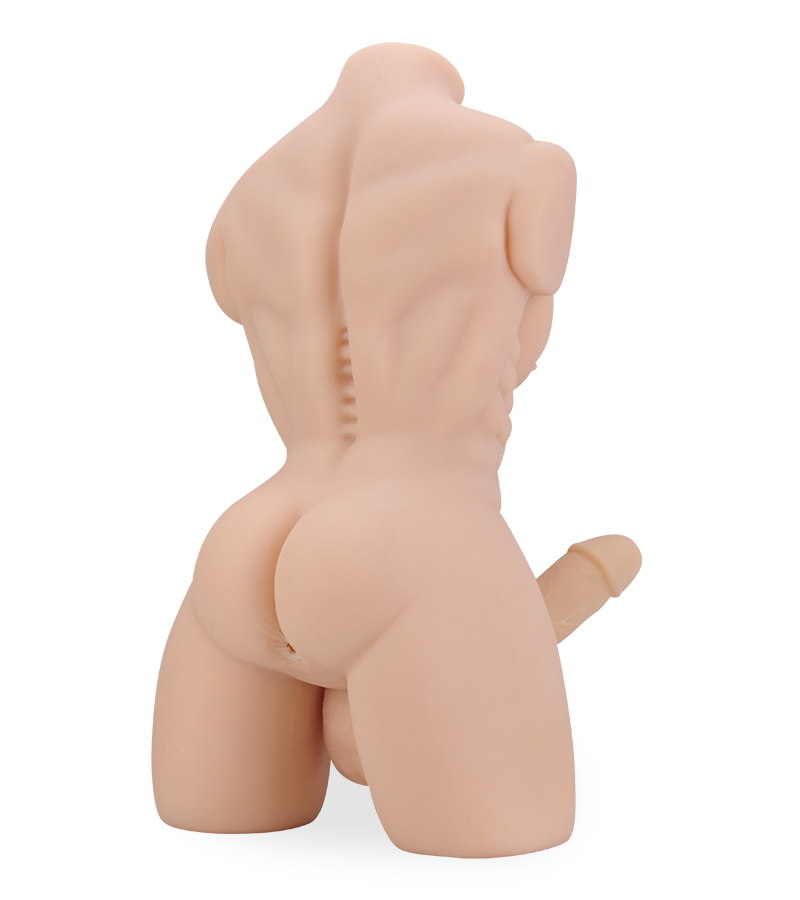 Joshua male sex torso with bendable penis and anus 11 lb