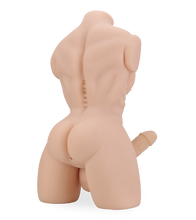 Load image into Gallery viewer, Joshua male sex torso with bendable penis and anus 11 lb