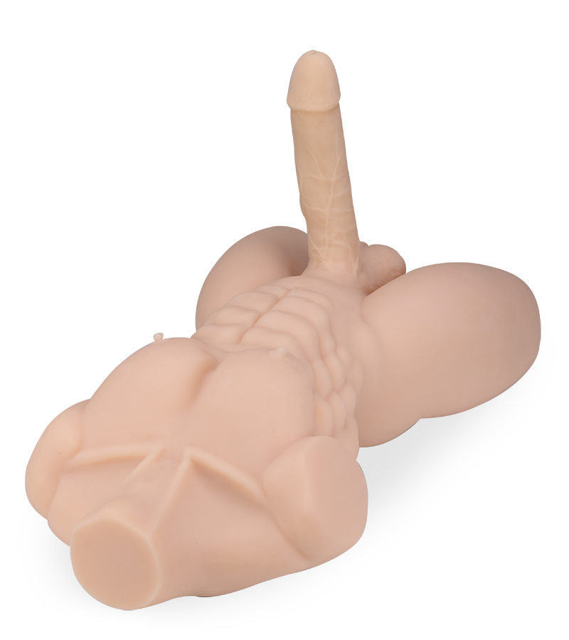 Joshua male sex torso with bendable penis and anus 11 lb
