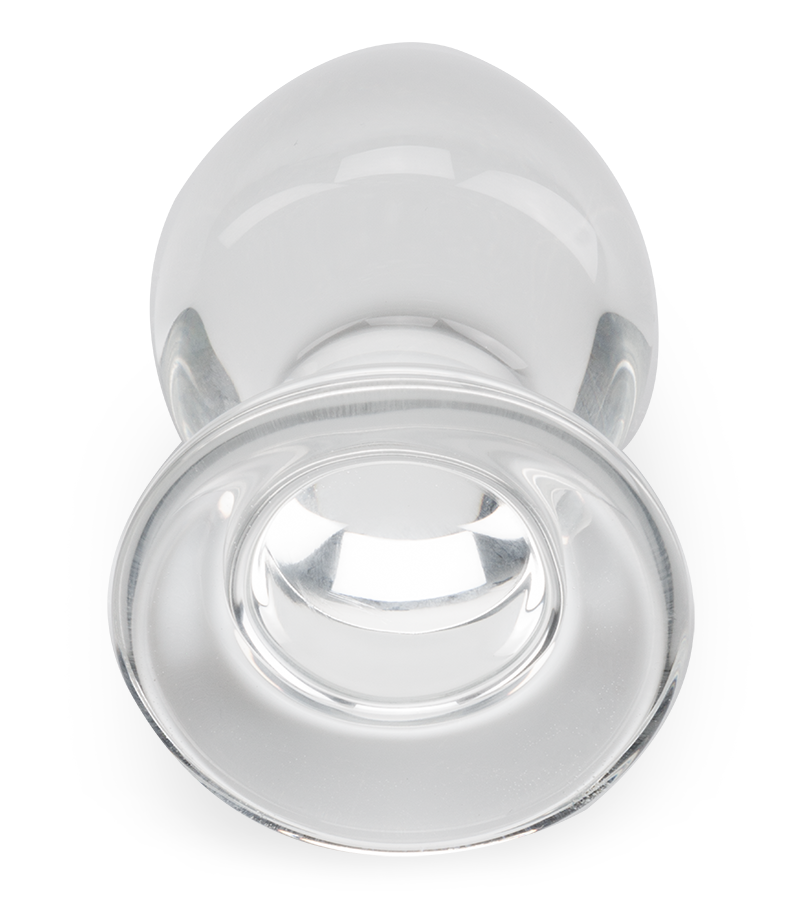Joy glass butt plug