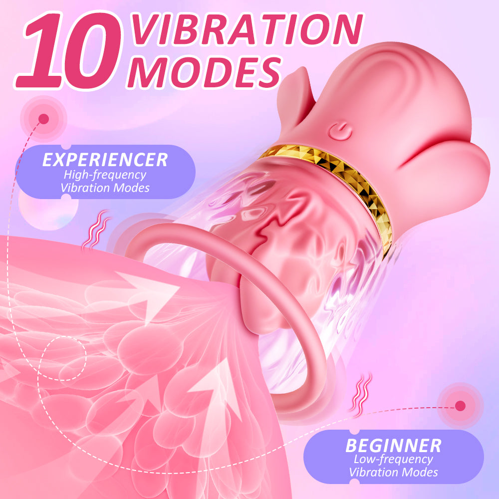 Joylume Bold Desire vibrating nipple suckers featuring multiple vibration modes