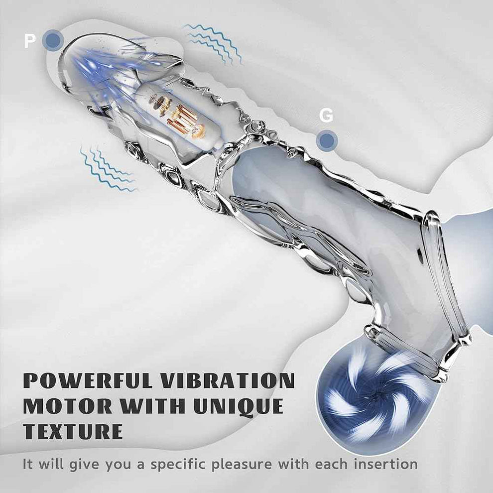 Double Signal Vibrating Penis Sleeve Cock Ring