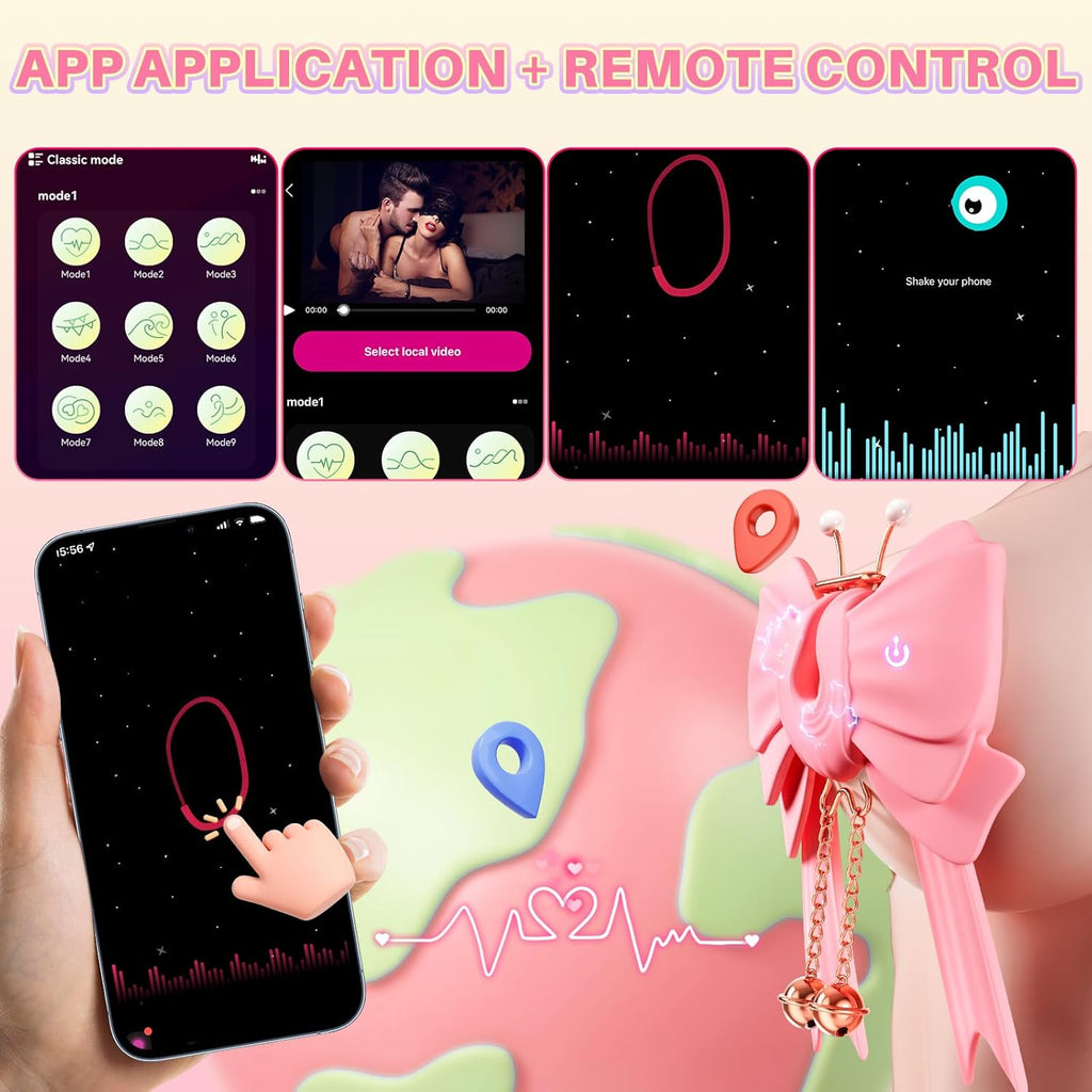 Joylume Electric Papillon lightweight electric nipple clamps shown from product view