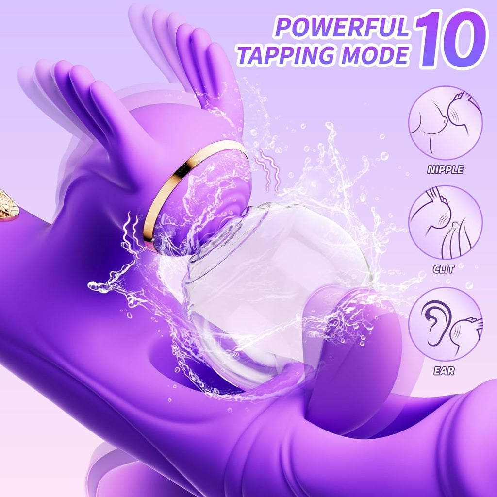 Joylume Good Trouble curved rabbit vibrator designed for G spot stimulation