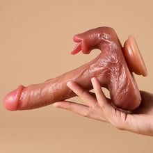 Load image into Gallery viewer, Joylume Still Going anal dildo featuring soft teasing tongue detail