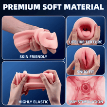 Load image into Gallery viewer, Switchsuck Dual Sleeve Pleasure Automatic Male Masturbator