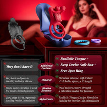 Load image into Gallery viewer, Joylume vibrating cock ring made of soft waterproof body safe silicone