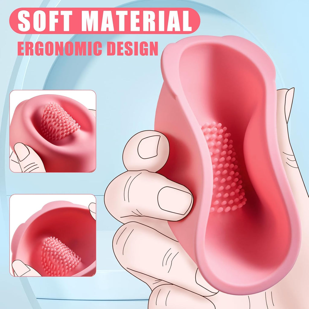 Joylume vibrating nipple toy made of soft body safe silicone