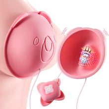 Load image into Gallery viewer, Joylume vibrating nipple sucker and clamp toy with suction stimulation