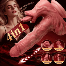 Load image into Gallery viewer, Wild Kiss 360° Licking &amp; Thrusting Dildo