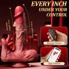 Load image into Gallery viewer, Wild Kiss 360° Licking &amp; Thrusting Dildo