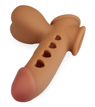 Load image into Gallery viewer, Juan inflatable cock sleeve with ball loop