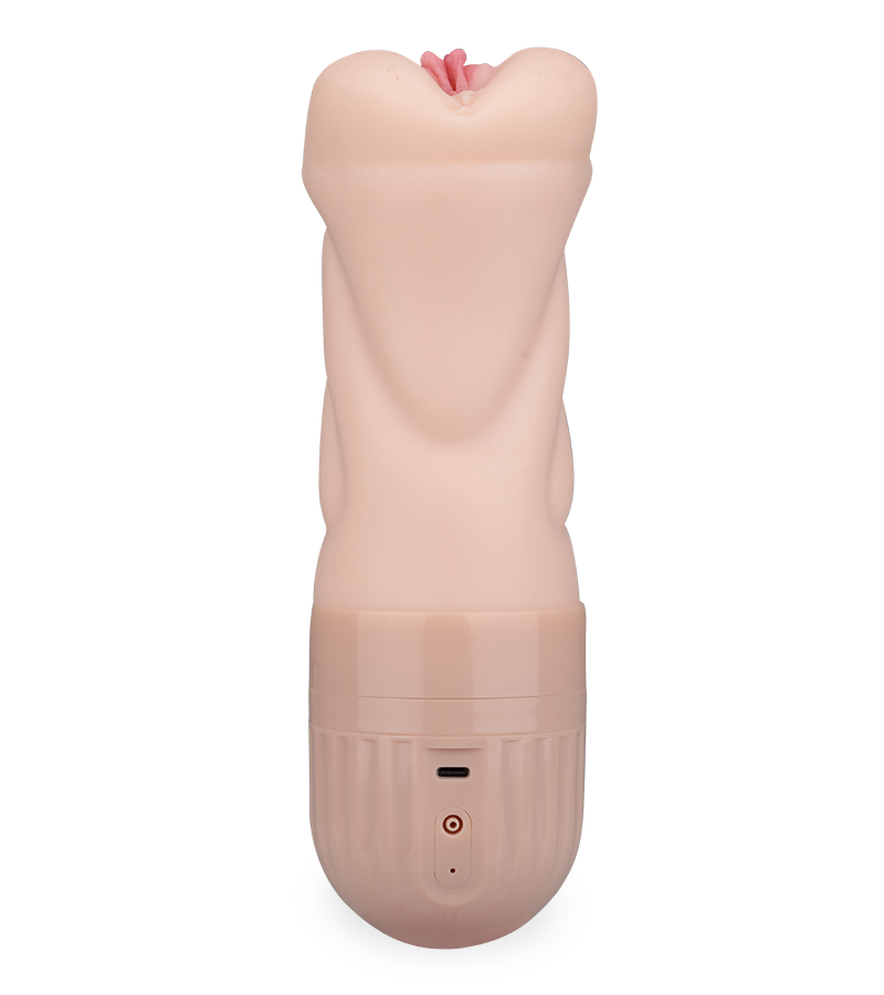 Judy realistic masturbator with suction and vibrations