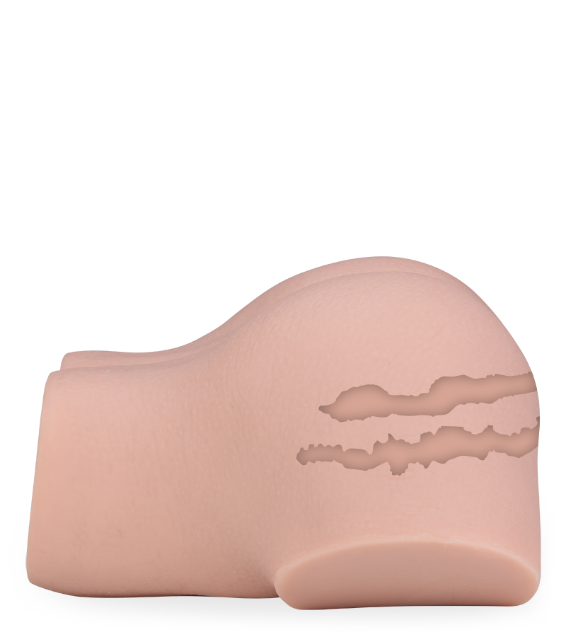 Juliana realistic skin-feel ass masturbator  7 lb