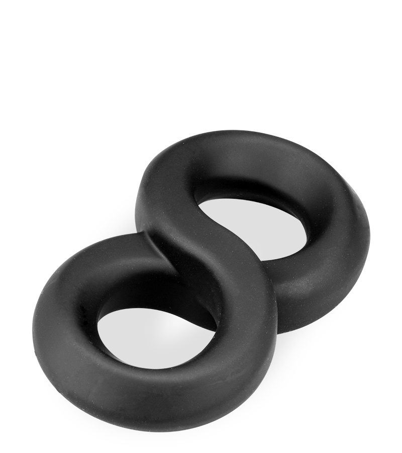 Julo medical-grade silicone double cock ring