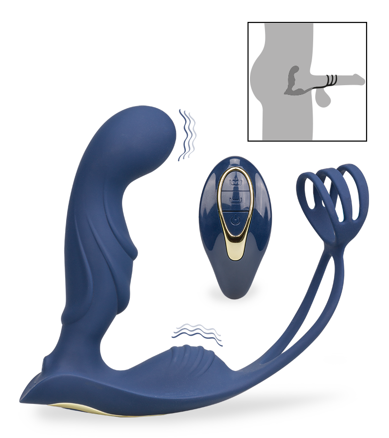 June cock ring and prostate massager
